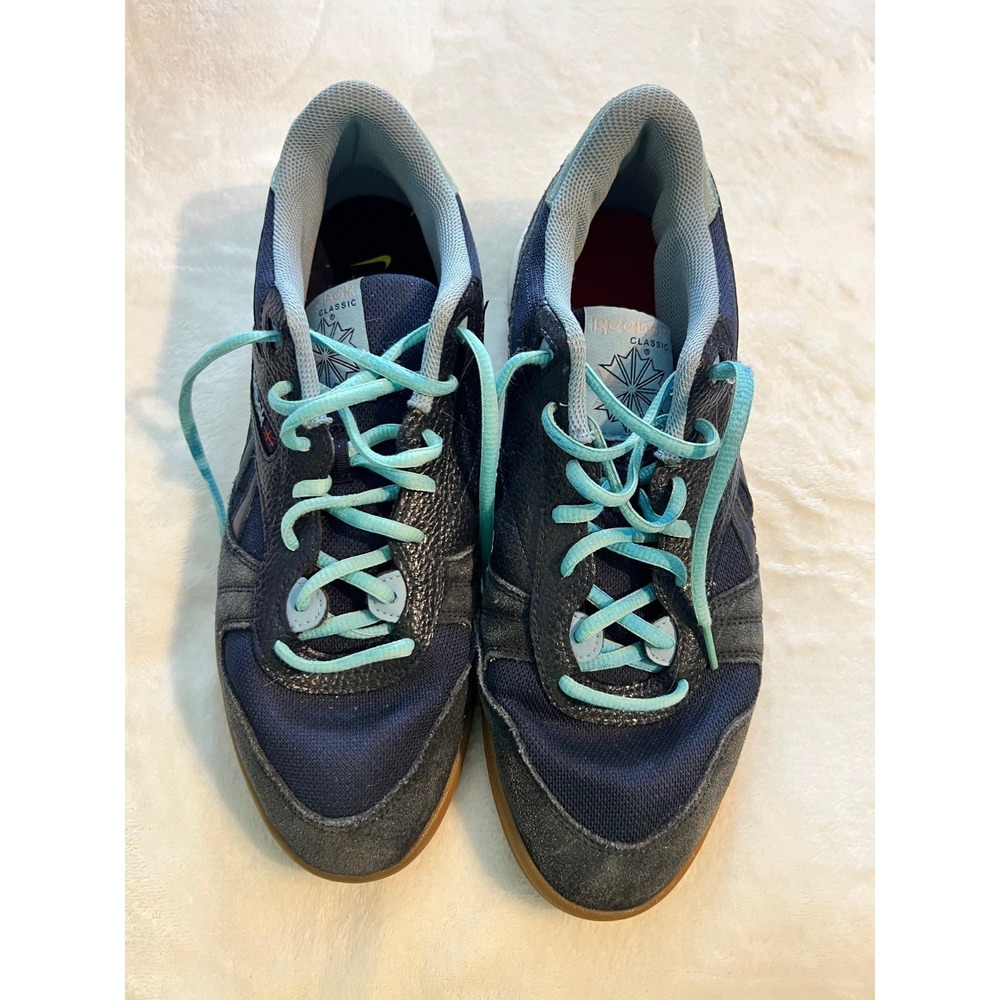 Men's Vintage‎ Blue Reebok Classic Shoes Size 12